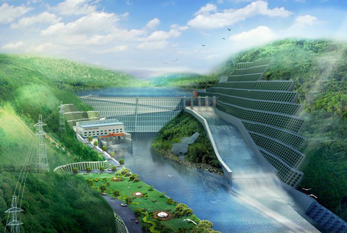 务川老挝南塔河1号水电站项目